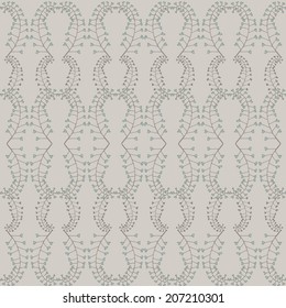 Seamless floral pattern, vintage background 