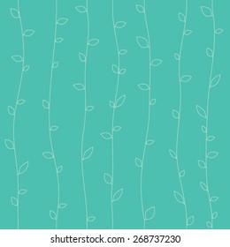 Seamless floral pattern, vintage background