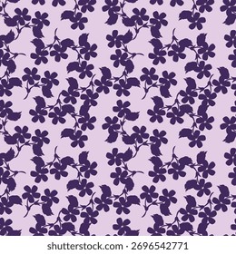 Patrón floral sin fisuras, fondo vintage