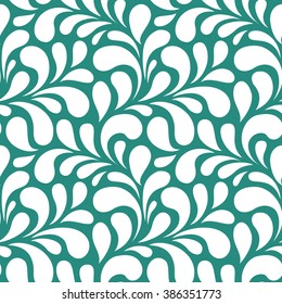 Seamless floral pattern. Vintage seamless background