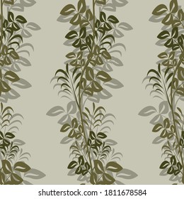 seamless floral pattern. Vintage ornament. Use for wallpaper, printing on the packaging paper, textiles. 