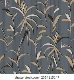 Seamless floral pattern. Vintage ornament. Use for wallpaper, printing on the packaging paper, textiles.