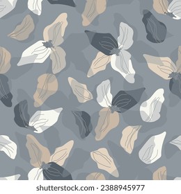 seamless floral pattern. Vintage ornament. Use for wallpaper, printing on the packaging paper, textiles.