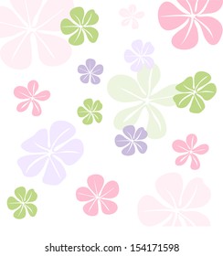 Patrón floral sin soldadura, fondo de pantalla
