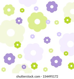 Seamless floral pattern, wallpaper