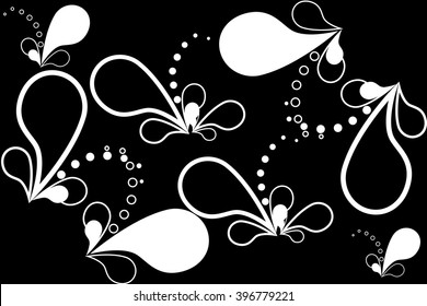 Seamless floral pattern, wallpaper