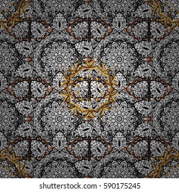 Seamless floral pattern. Wallpaper baroque, damask. Seamless vector background. Graphic modern seamless pattern on background.