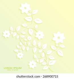 Seamless floral pattern wallpapers in the style of Baroque . Can be used for backgrounds and page fill web design.