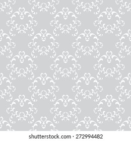Seamless floral pattern wallpapers in the style of Baroque . Can be used for backgrounds and page fill web design.