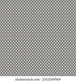 Seamless floral pattern with white and black  