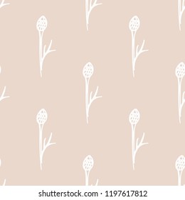 seamless floral pattern with wild flower