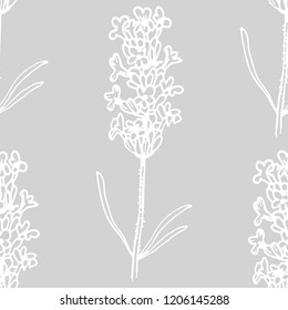 seamless floral pattern with wild flower