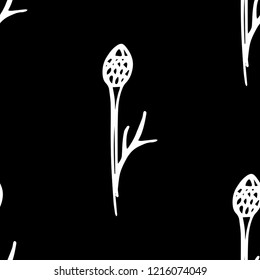 seamless floral pattern with wild flower