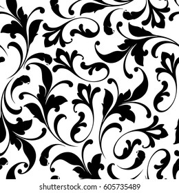 Seamless floral pattern for wrapping, textile, wallpaper.