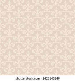 Seamless floral pattern for your design, vector illustration