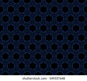 seamless floral patterns. black, blue color. for invitations, wallpaper. Vector illustration.