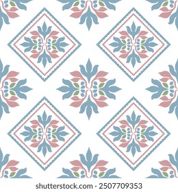 seamless floral patterns. Collection of geometric patterns in the oriental style. Patterns added to the swatch panel.