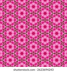 Seamless floral patterns help create a natural, fresh, sweet and gentle atmosphere. Suitable for design and decoration that wants to attract the eye.