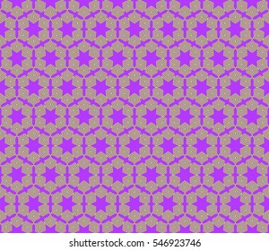 Seamless floral patterns. purple, green color. Vector illustration. Texture for design wallpaper, pattern. ethnic ornament