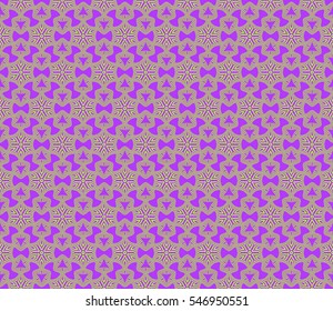 Seamless floral patterns. purple, green color. Vector illustration. Texture for design wallpaper, pattern. ethnic ornament