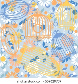 Seamless floral patterns. Texture for holiday cards, wedding invitations, design wallpaper, pattern fills, web page, banner, flyer. Vector illustration.  seamless vector floral pattern background