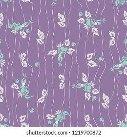 Seamless floral pattren with flower in vector.