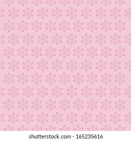 Seamless floral pink pattern