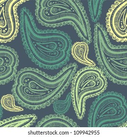 seamless floral retro pattern for wallpaper
