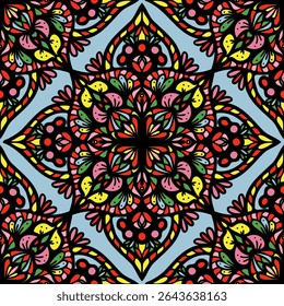 seamless floral scribble pattern background, motifs floral hand drawn, scribble style, ogee pattern, design for seamless floral pattern, printing, wrapping, background and craft