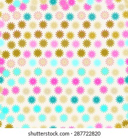 Seamless floral spring background .