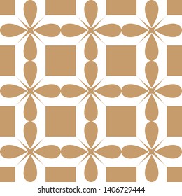 Seamless  floral and textile pattern. White vector background. 