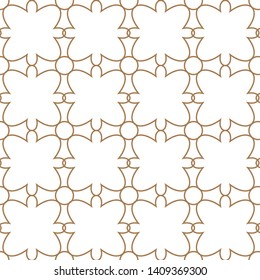 Seamless  floral and textile pattern. White vector background. 