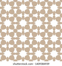 Seamless  floral and textile pattern. White vector background. 