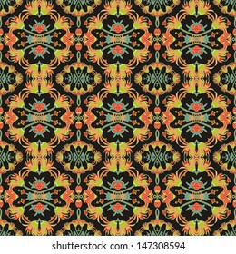 Seamless floral texture