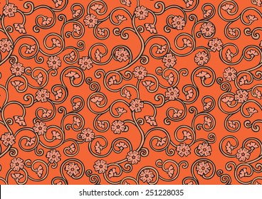 seamless floral texture