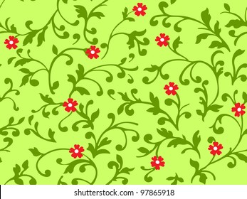 Seamless floral texture