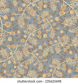 seamless floral texture with roses. eps8