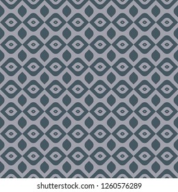 Seamless floral tile pattern vector. Design beautiful abstract turquoise on light blue color. Design print for illustrations, paper, cover, textile, wallpaper, background. Set 1