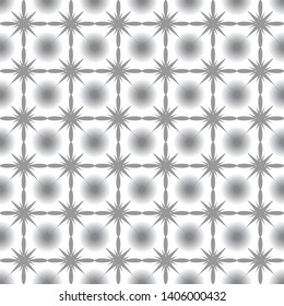 Seamless  floral tiles pattern. White vector background. 