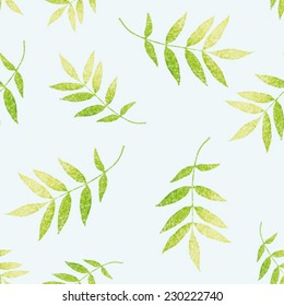 Seamless floral tropical leaves pattern. Seamless background palm leaves 