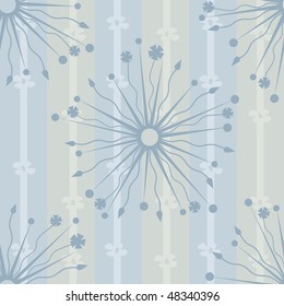 seamless floral vector background
