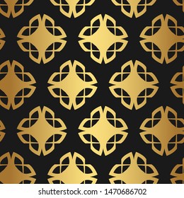 Seamless floral vector black and white pattern. Repeat background for fabric, textile, design, cover, wrapping, advertising banner.