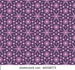 Seamless floral vector illustration design for greeting cards backgrounds. purple. for design, printing
