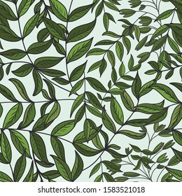 Seamless floral vector image as a background.
Can be used for designer wallpapers, for textile, packaging, printing or any desired idea.