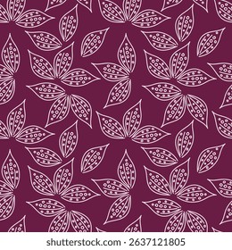 Seamless floral vintage pattern with rose bouquets for spring dress fabrics
