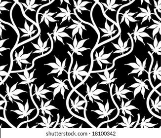 Seamless floral wallpaper