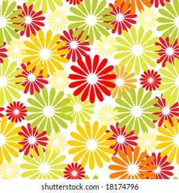 Seamless floral wallpaper
