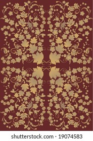 Seamless floral wallpaper