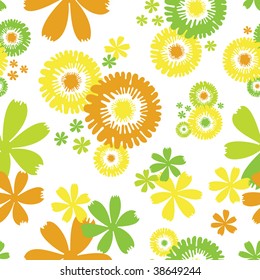 Seamless Floral Wallpaper