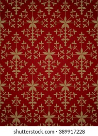 Seamless floral wallpaper